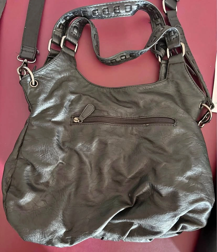 Black crossbody purse