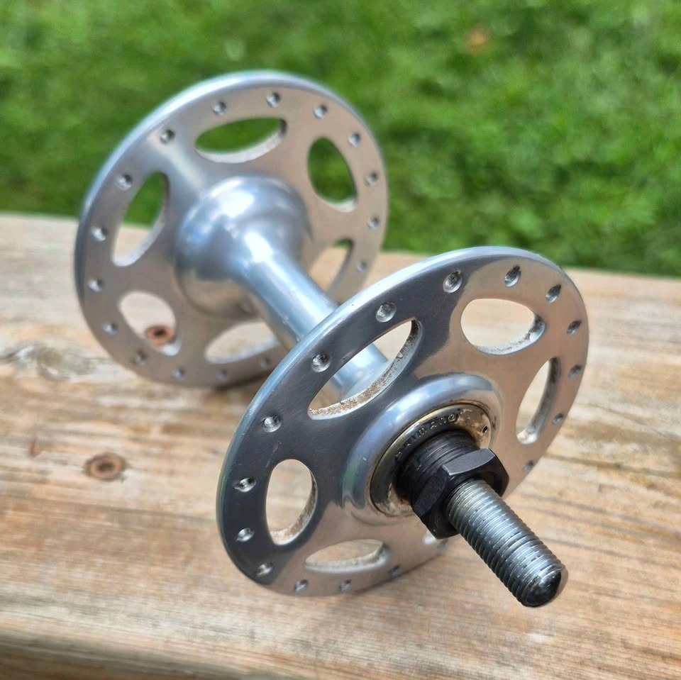 Vintage 1975 Shimano Dura-Ace High Flange Front Hub – 36H - photo 4