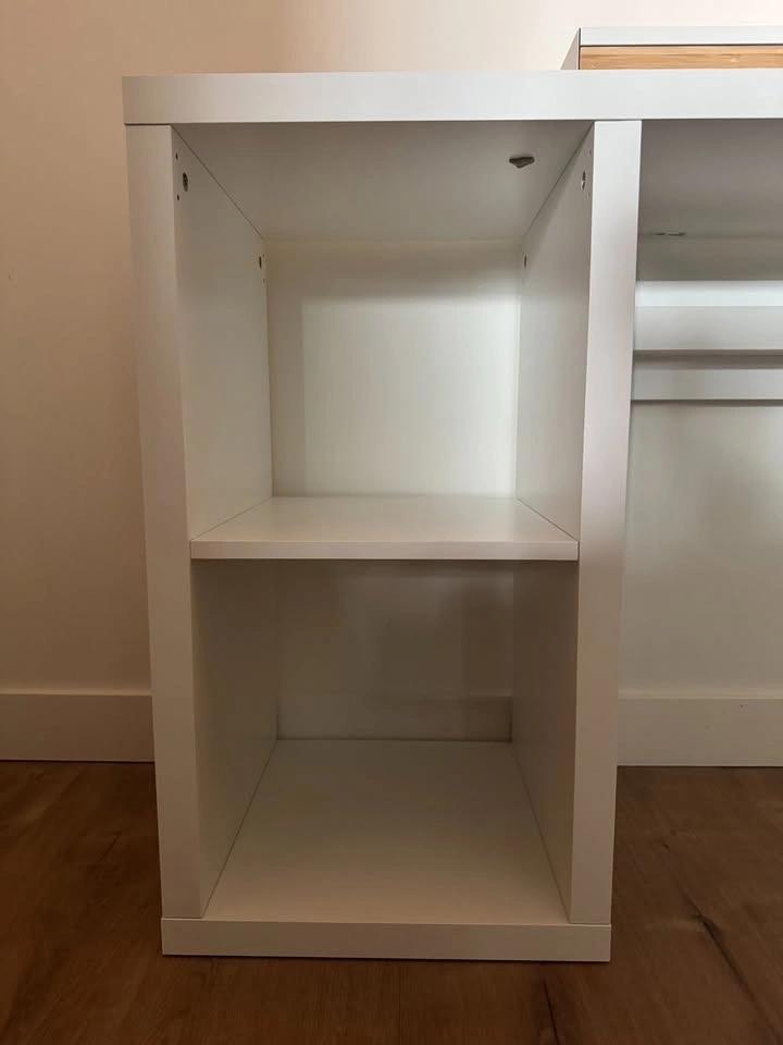 Selling IKEA KALLAX White Desk - $60 OBO - photo 2