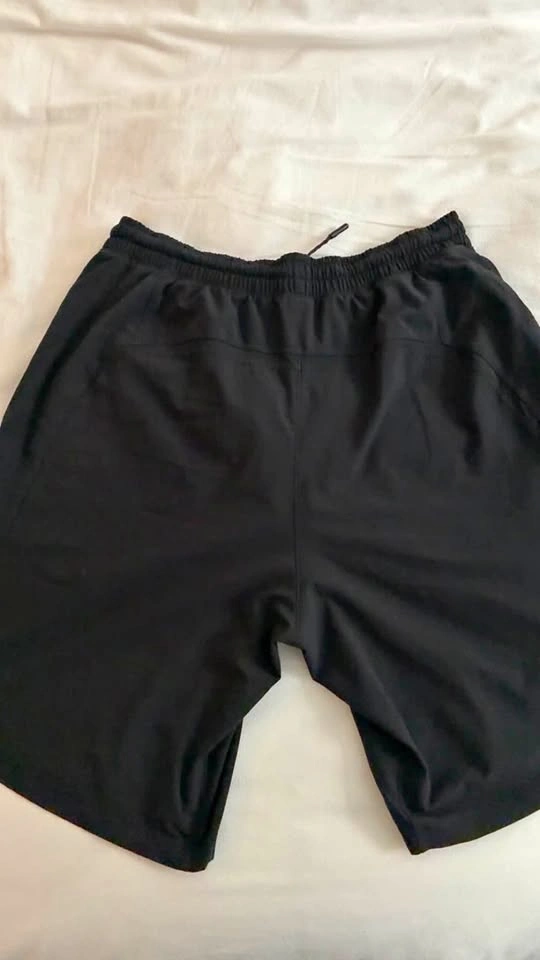 lined Lululemon shorts