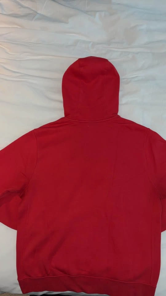nike red hoodie M - photo 2