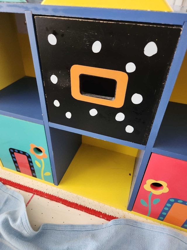 90s IKEA Children’s Play-House Storage Unit, Rare Retro Find! - photo 2