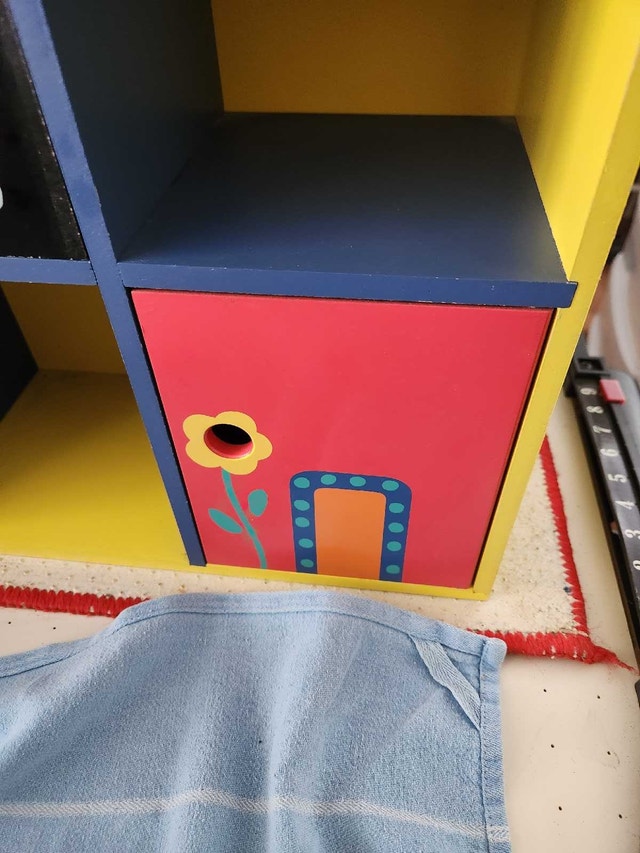 90s IKEA Children’s Play-House Storage Unit, Rare Retro Find! - photo 3