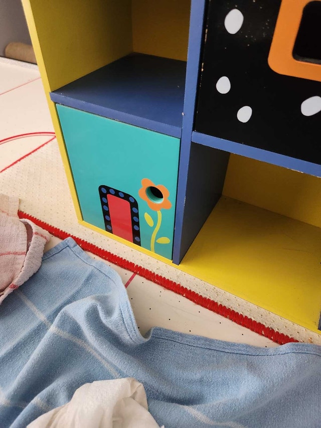 90s IKEA Children’s Play-House Storage Unit, Rare Retro Find! - photo 4