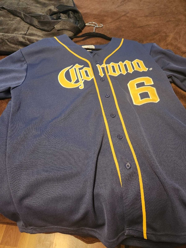 Vintage Corona Baseball Jersey – Size Large - photo 2