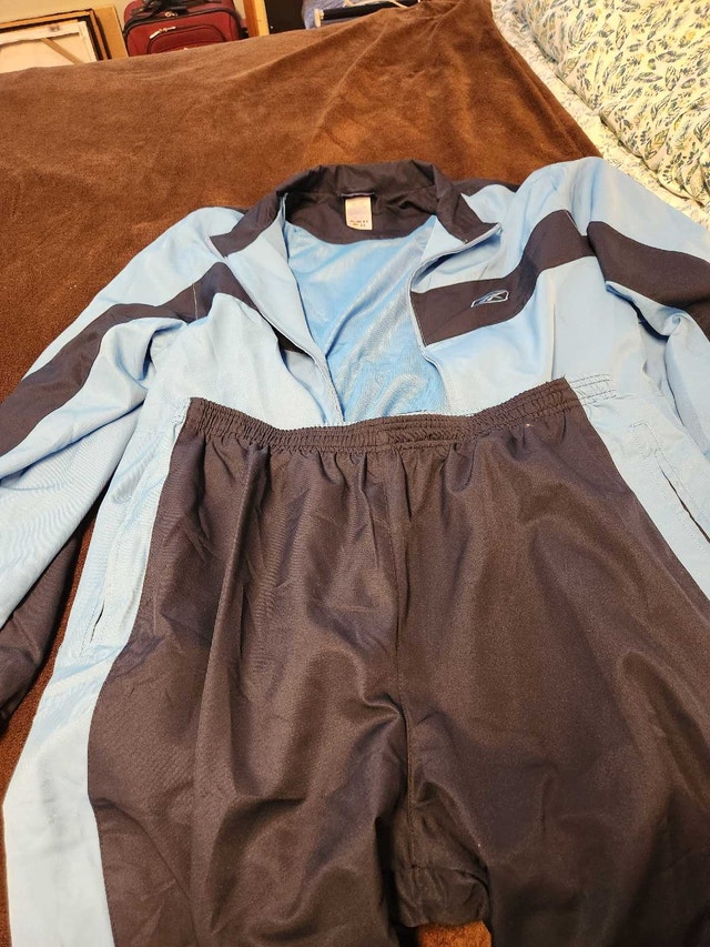 Vintage Reebok Tracksuit - Light Blue & Navy - Size XL - photo 2