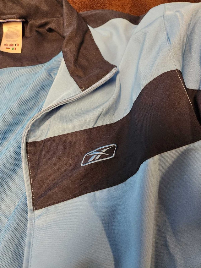 Vintage Reebok Tracksuit - Light Blue & Navy - Size XL - photo 3