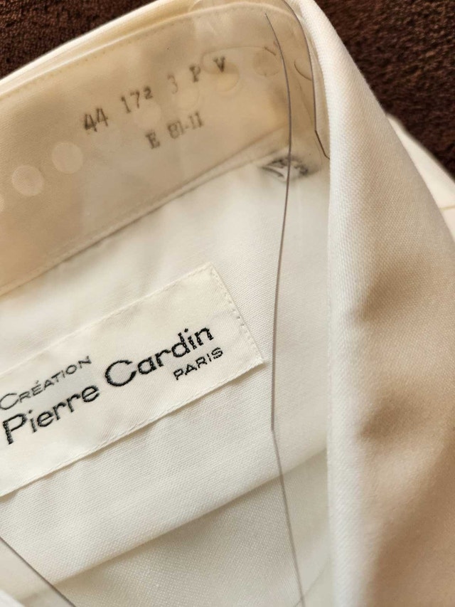 Set of 2 Vintage Pierre Cardin Dress Shirts – New in Package - photo 2