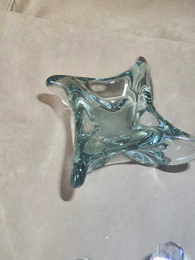 Decorative Glass Platters & Art Glass Dish - photo 4