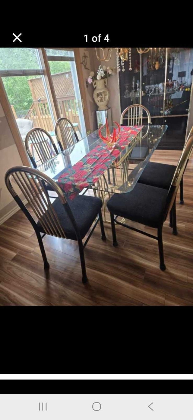 Elegant Vintage Dining Set – Moving Sale