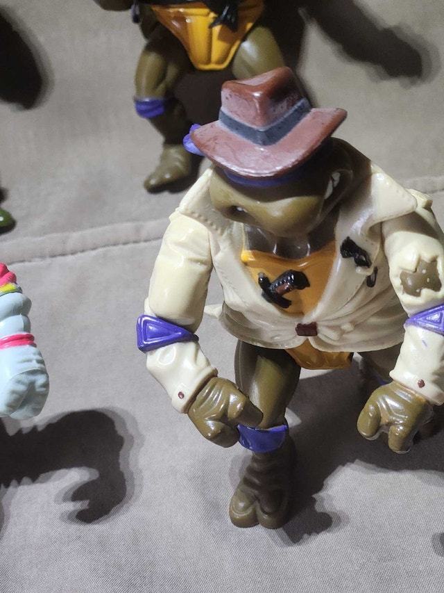 90s TMNT Action Figure Lot - 6 Figures - photo 4