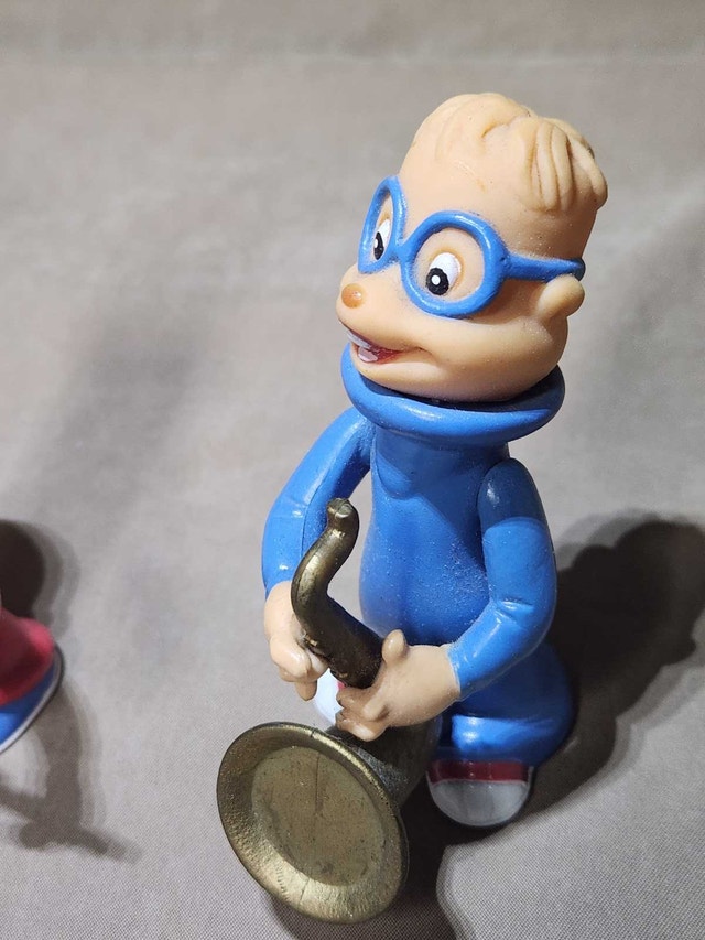 1991 KFC Alvin and the Chipmunks Rock Band PVC Figure Set - photo 4