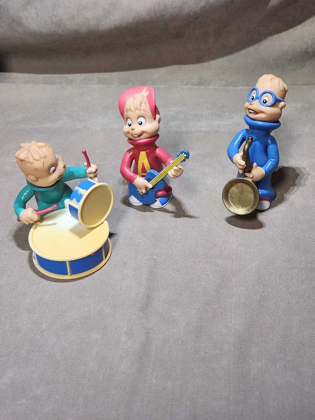 1991 KFC Alvin and the Chipmunks Rock Band PVC Figure Set - photo 5