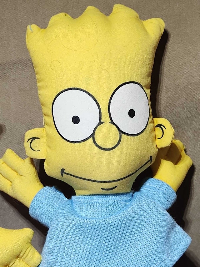 1990 The Simpsons Bart & Lisa Plush Doll Set - Matt Groening - photo 2