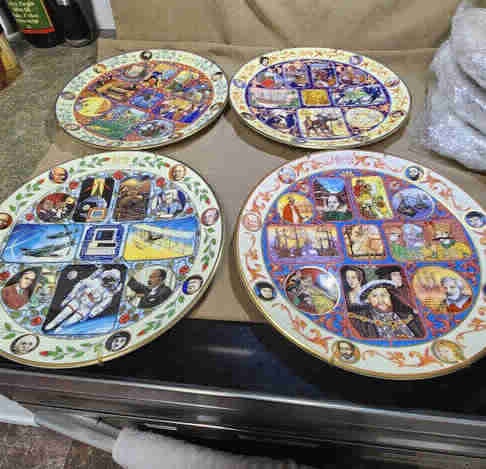 RARE 10-Plate Set: Royal Doulton, The Millennium Collection