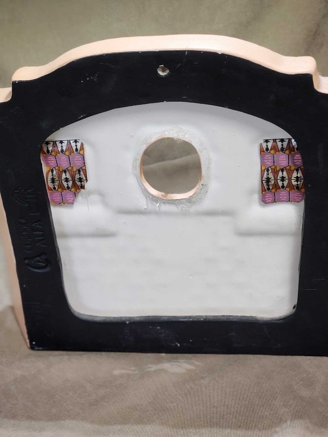 Vintage 1980s Miniature Ceramic Bathroom Diorama - photo 5