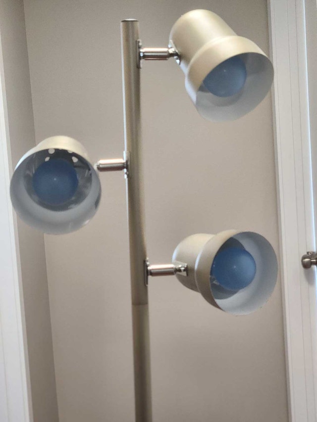 Adjustable 3-Head Multi-Directional Floor Lamp - photo 2