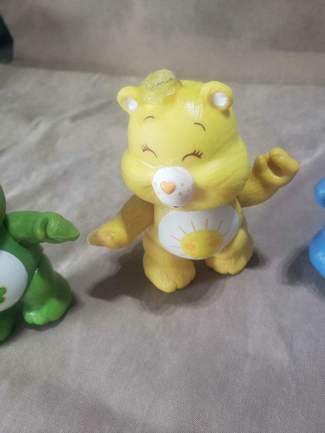 Original Vintage 1983 Kenner Care Bears 3.5" Poseable Figures - photo 3