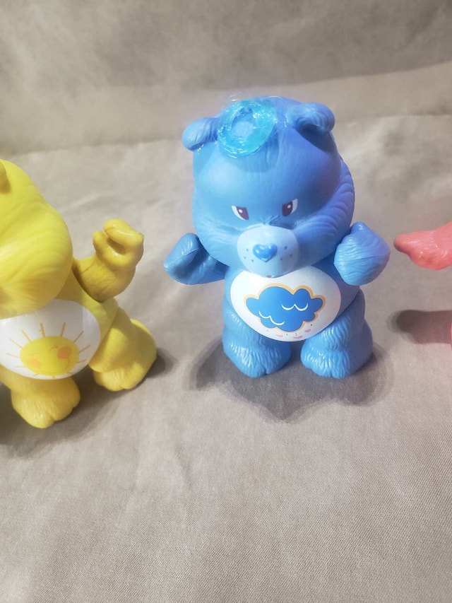 Original Vintage 1983 Kenner Care Bears 3.5" Poseable Figures - photo 4