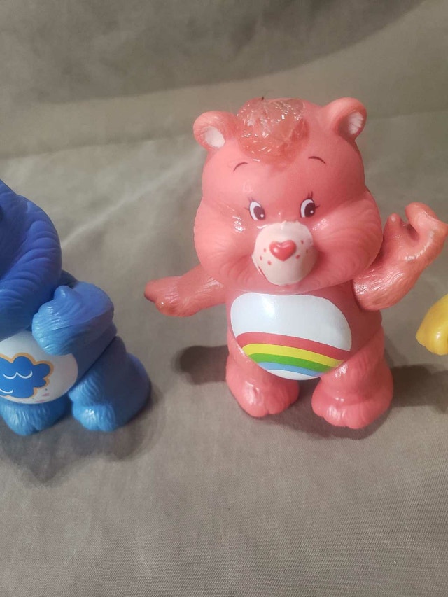 Original Vintage 1983 Kenner Care Bears 3.5" Poseable Figures - photo 5
