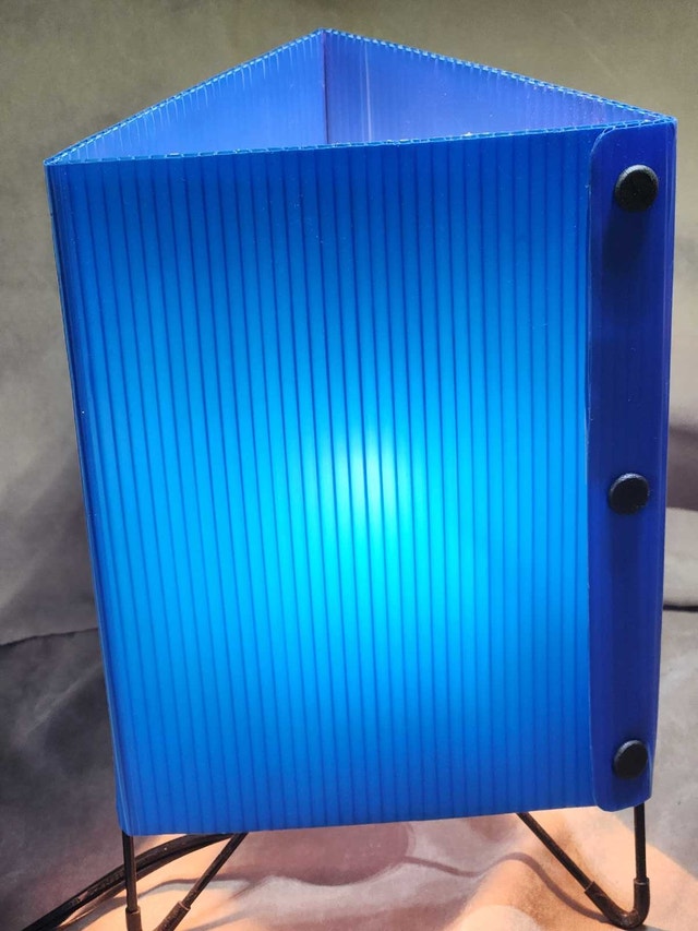Rare Vintage 1990s IKEA Triangular Table Lamp - photo 2