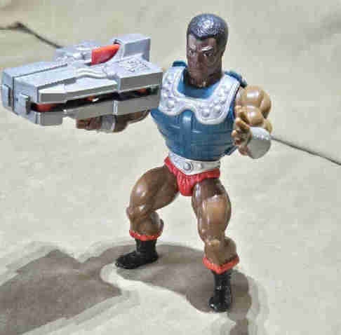 1987 He-Man MOTU CLAMP CHAMP Figure - 100% Complete