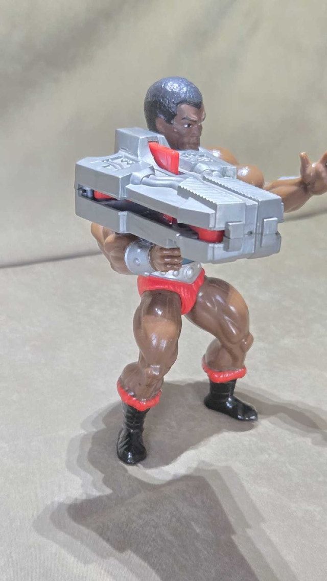 1987 He-Man MOTU CLAMP CHAMP Figure - 100% Complete - photo 2