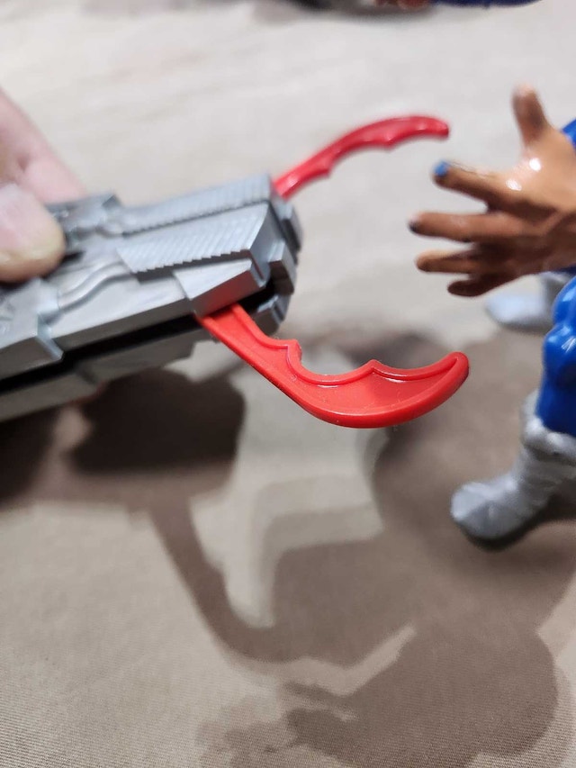 1987 He-Man MOTU CLAMP CHAMP Figure - 100% Complete - photo 3