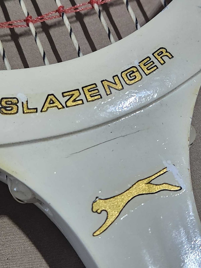 1970s Slazenger Wooden Tennis Rackets for Wall Decor - photo 2