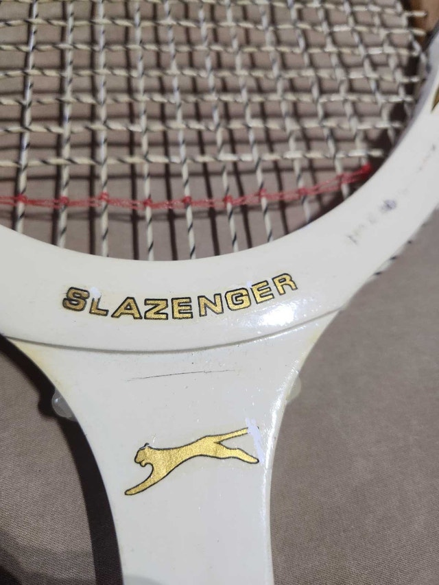 1970s Slazenger Wooden Tennis Rackets for Wall Decor - photo 4