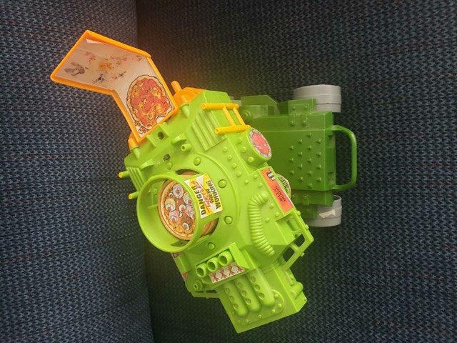 1989 Playmates TMNT Motorized Pizza Thrower (Tested & Working!) - photo 3