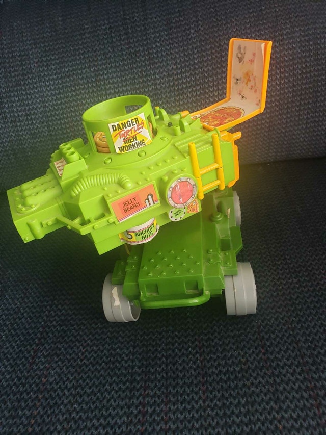 1989 Playmates TMNT Motorized Pizza Thrower (Tested & Working!) - photo 4