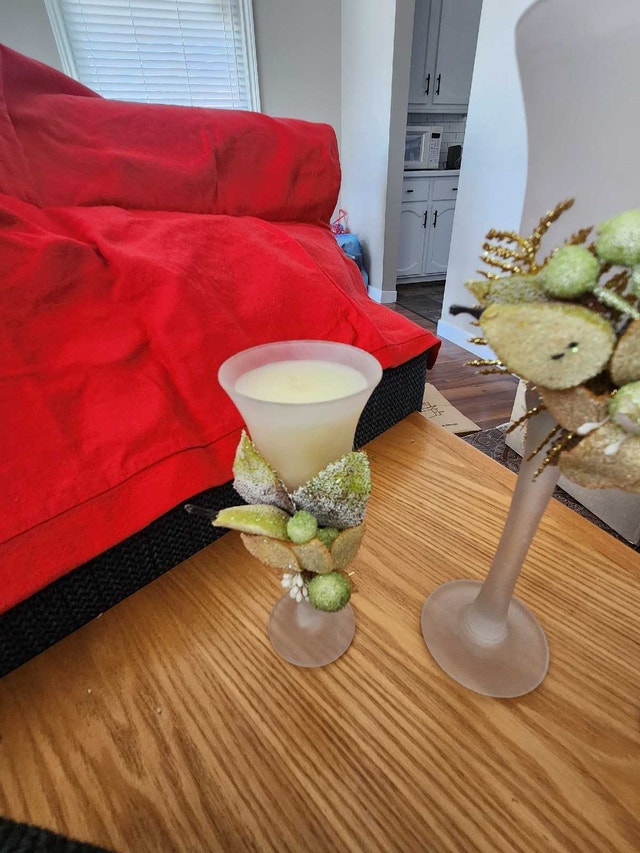 Trio of Frosted Glass Tulip Candle Holders – Elegant Tiered Set - photo 2