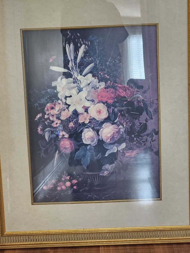 46" Vintage Ren-Wil Montreal Gold Framed Art - photo 5
