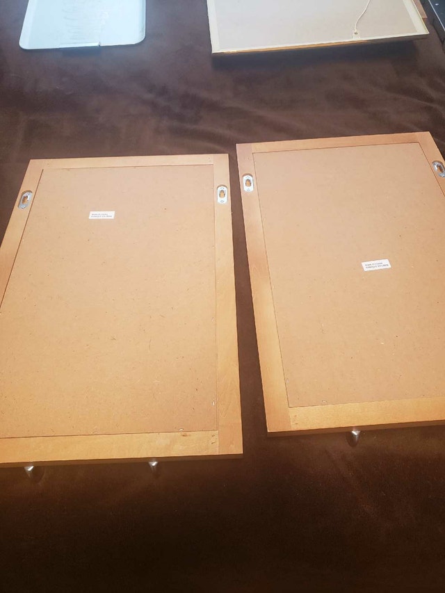 2 Matching Entryway Wall Mirrors with Hanging Hooks - photo 5