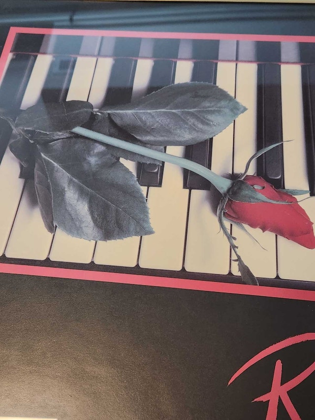 1980s Romantic Music Art Prints - Set of 2 Framed - photo 5