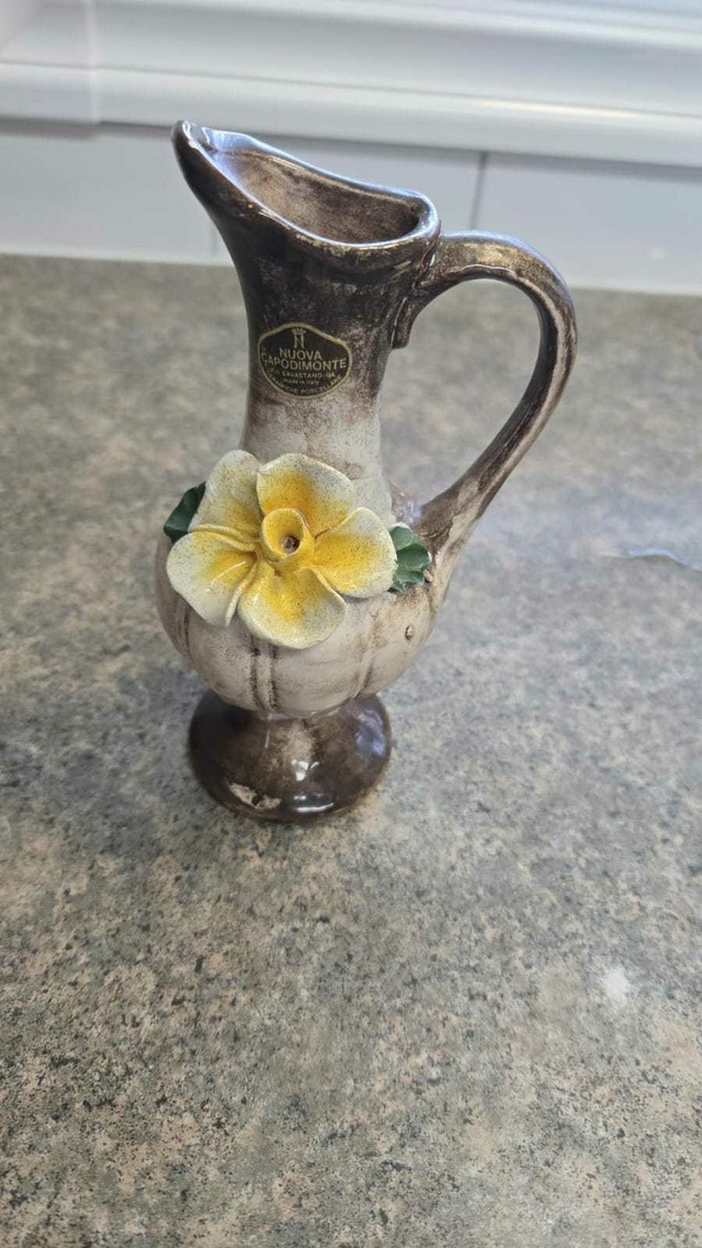 Vintage Capodimonte Italy Mini Pitcher - Nuova / Savastano - photo 5