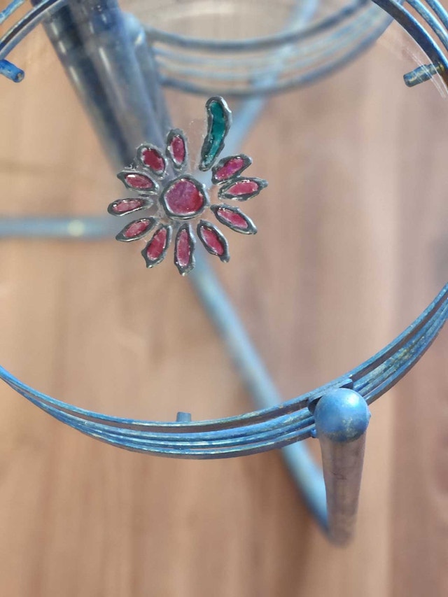 Vintage 3-Tier Plant Stand Floor Lamp – Retro/Mid-Century - photo 5