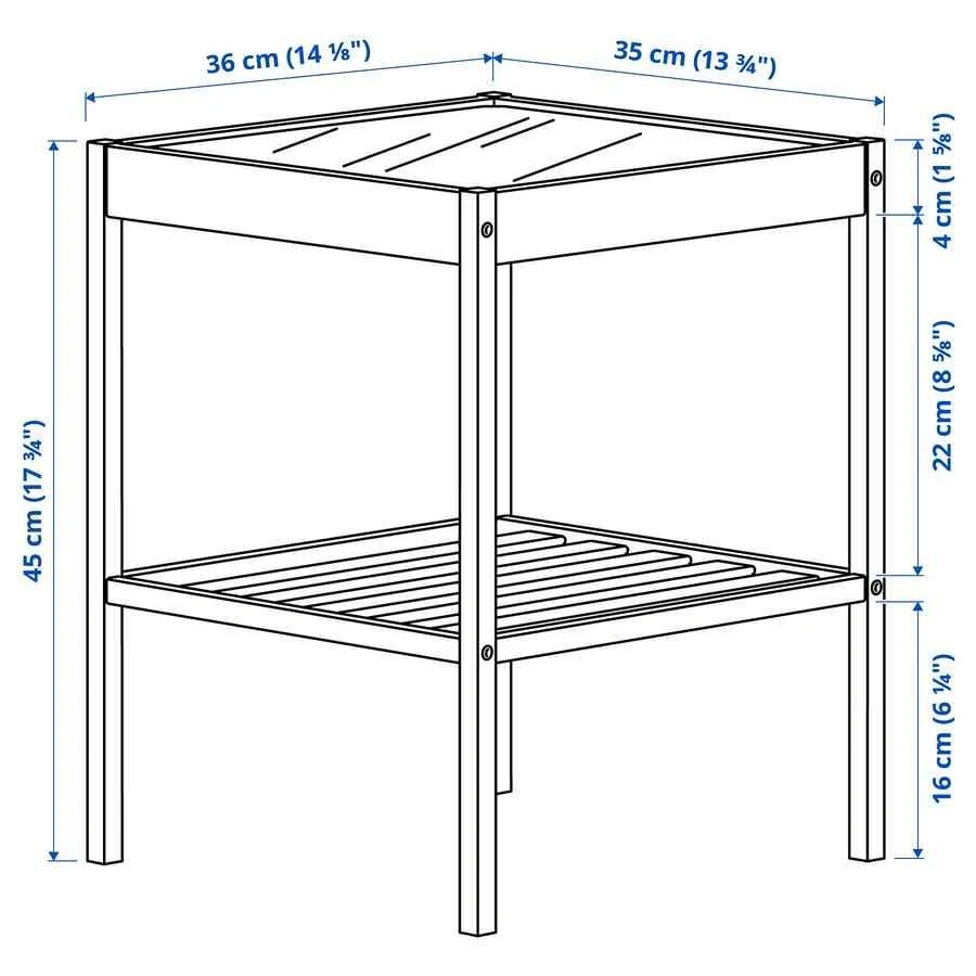 2 night stands / Side table - IKEA NESNA - photo 5