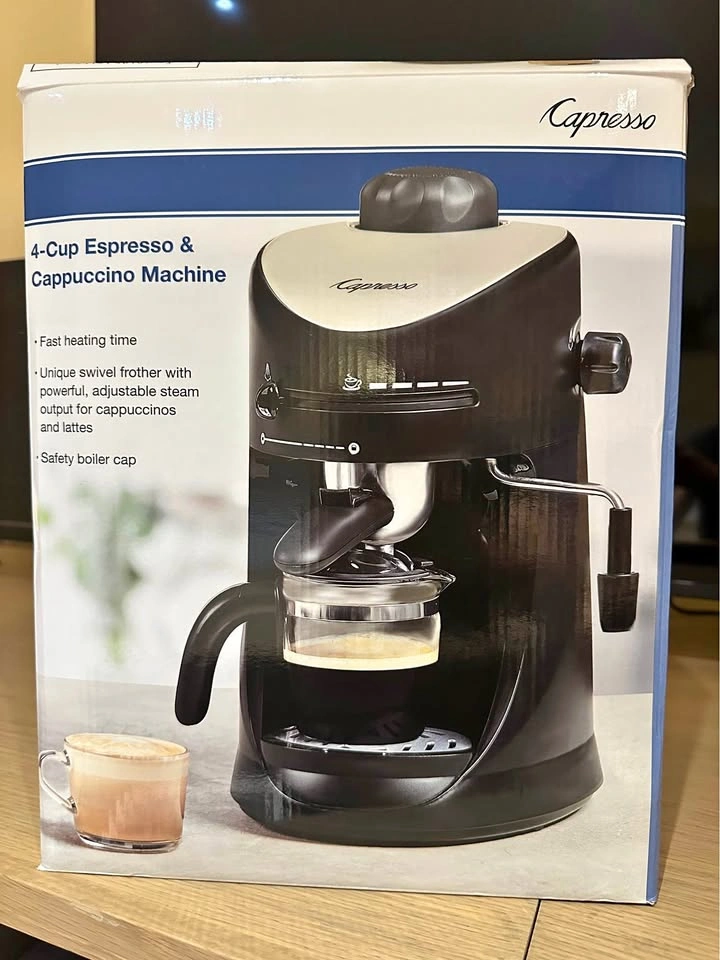 Capresso 4-Cup Espresso & Cappuccino Machine