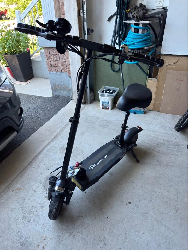 Evercross H5 Electric Scooter with Seat - photo 2