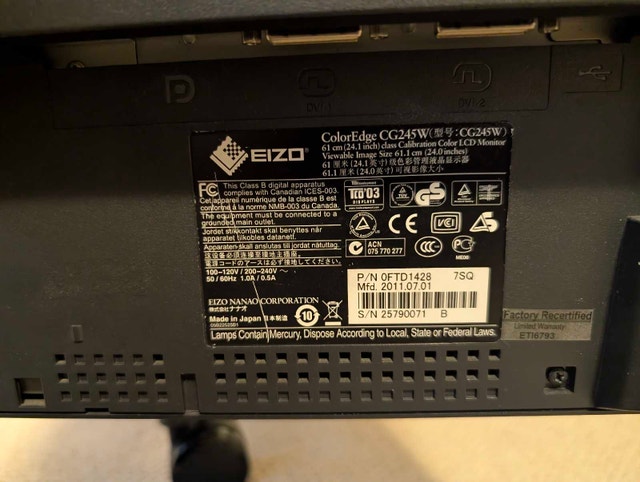 Eizo ColorEdge professional monitor - photo 3