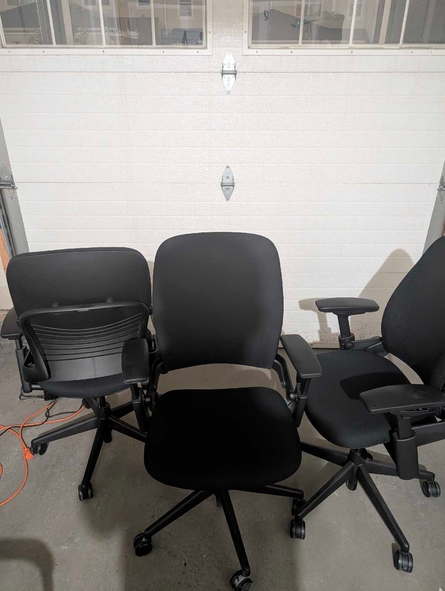 3 Steelcase Leap V2 Office Chairs
