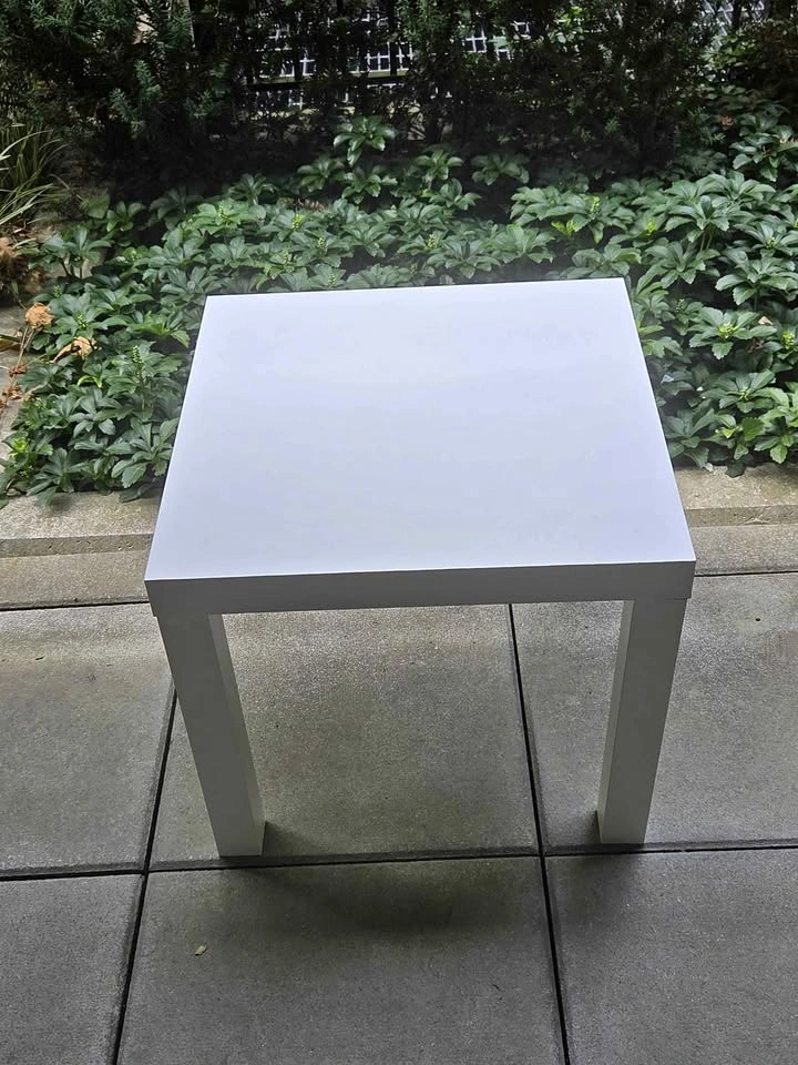 Small White Side Table / Accent Table