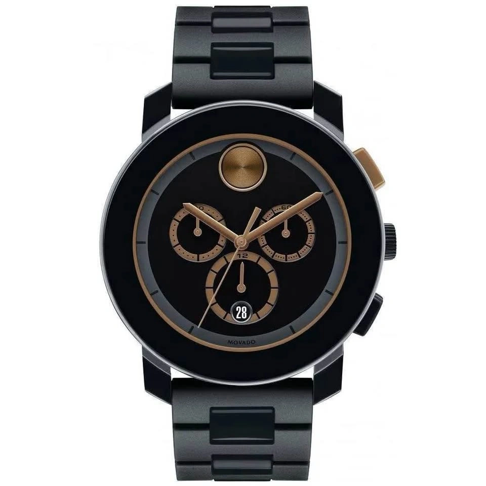 Movado bold black chronograph - photo 5
