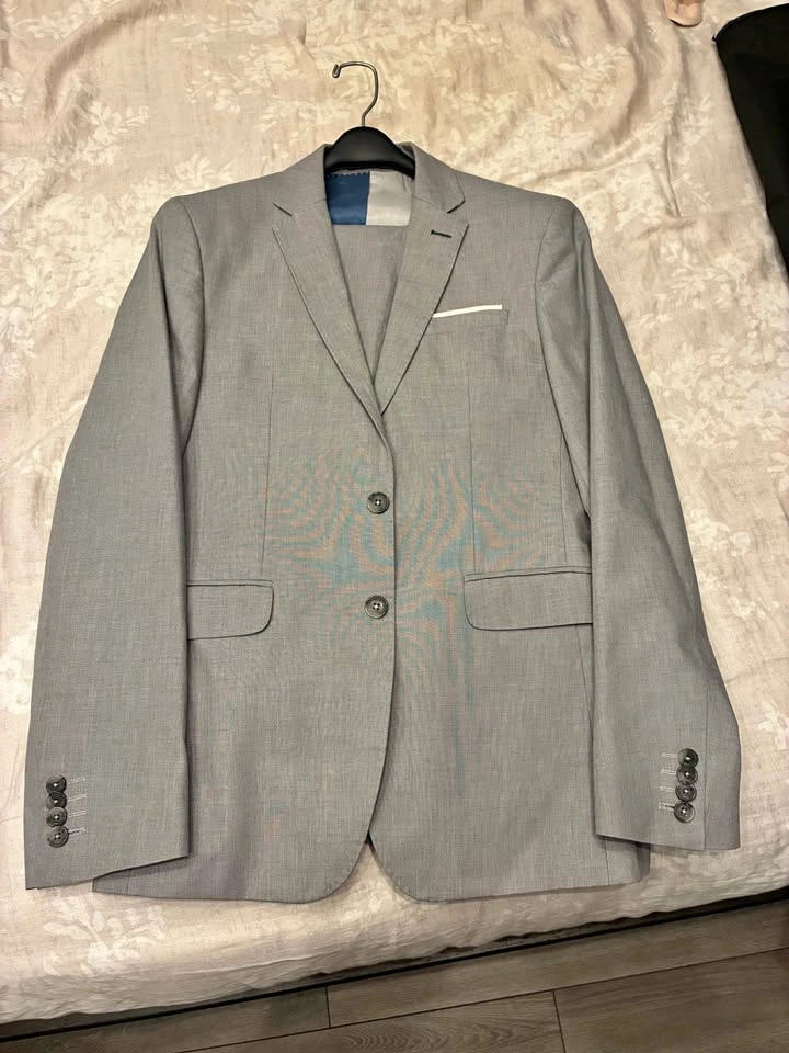 MEXX Metropolitan Slim Fit Suit Grey