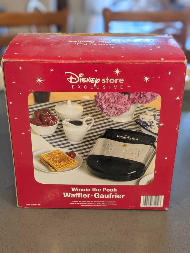 Disney Waffle maker/iron - Winnie the pooh & Tigger