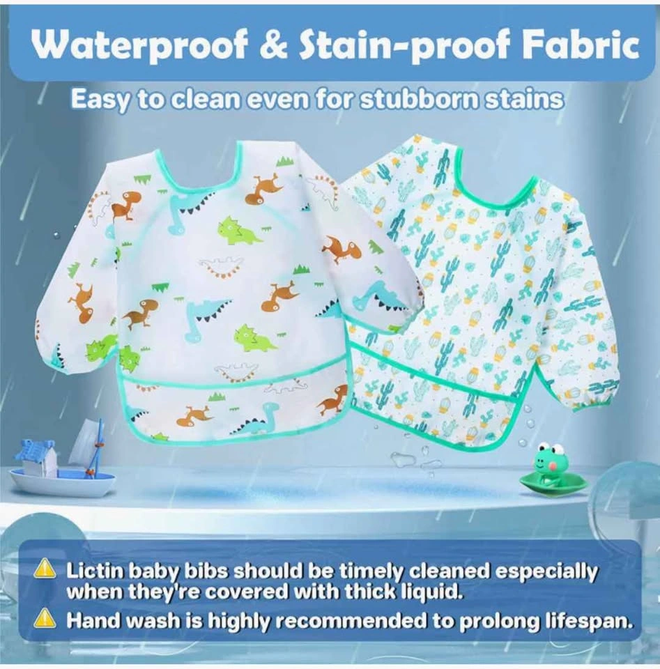 Long Sleeved Baby Bibs Set - photo 3