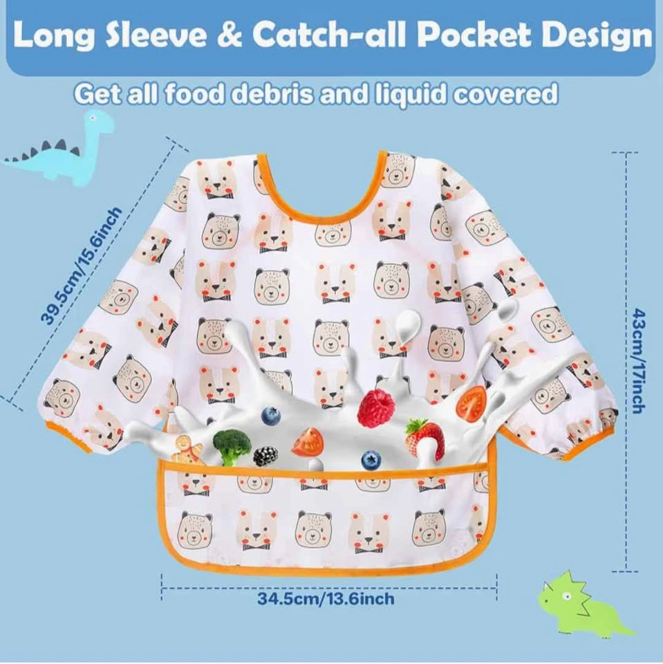 Long Sleeved Baby Bibs Set - photo 5