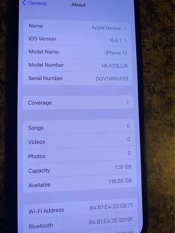 New iphone 13 128 GB unlocked image indicator(3)